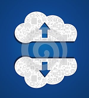 Cloud upload and download