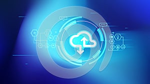 Cloud Upload and Download Technology Background