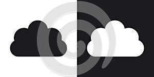 Cloud vecor icon set