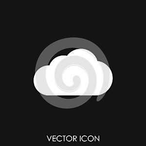 Cloud vector icon