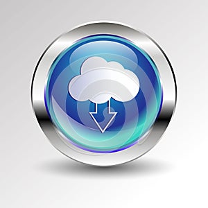 Cloud vector icon set symbol illustration sky