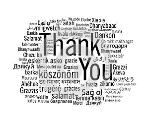 Thank you collage in 50+ languages