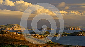 Cloudbank, Summer isles, Scotland photo