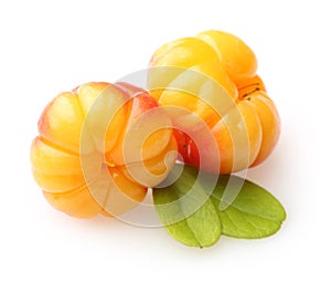 Cloudberry Berry isolated