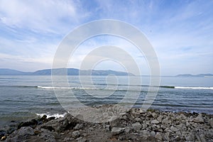 Cloudly day at the Adriatic Sea