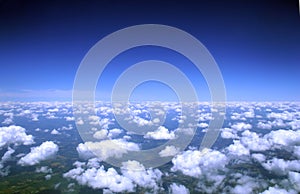 Clouds from above&