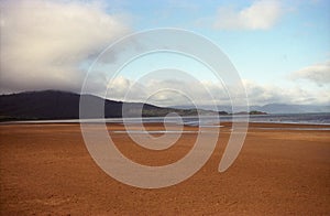 `Clouds above the landscape of the desert