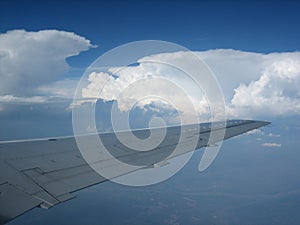 Clouds and Aeroplane Wing 2