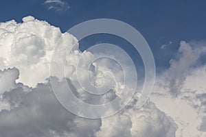 Clouds background cumulonimbus cloud formations
