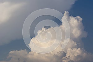 Clouds background cumulonimbus cloud formations