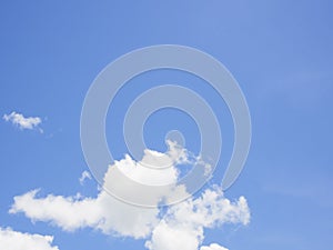 Clouds with beautiful sky background