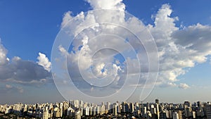 Clouds beautifying cities