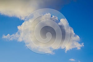 Clouds in the blue sky