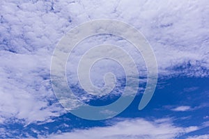 clouds with blue sky background