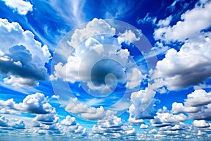 Clouds on Blue Sky