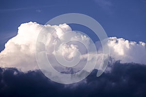 clouds in blue sky CUMULOS