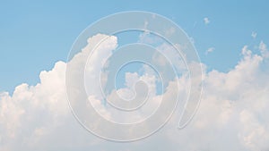 Clouds in the blue sky