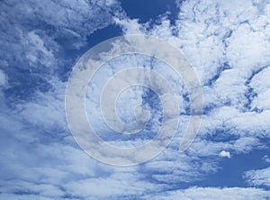 Clouds in the blue sky, Thailand