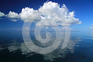 Clouds Burst over the Marquesas Keys