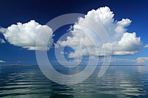 Clouds Burst over the Marquesas Keys