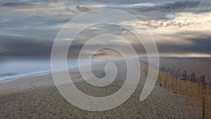 Clouds and Fog over Hatteras Island