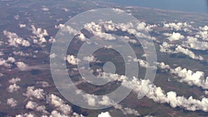 Clouds formation along Persian Golf coast