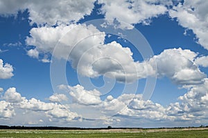 Clouds on the horizon.