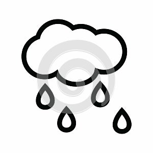 Clouds icon vector
