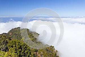 Clouds At Kalalau Lookout, Kauai