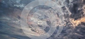 Clouds is like a cotton candy