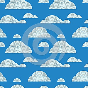 Clouds made of circles