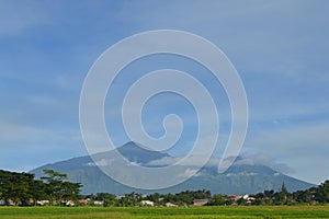 Clouds on mount arjuna