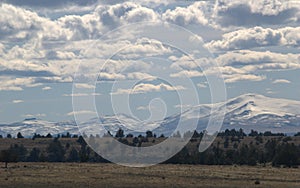 Clouds, Mountain Range, Hiils in Oregon