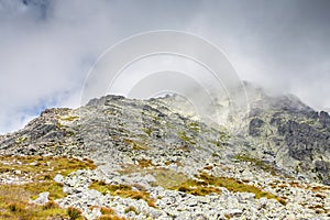 Mraky na horách - Tatry, Slovensko