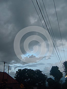 Clouds are not necessarily rain