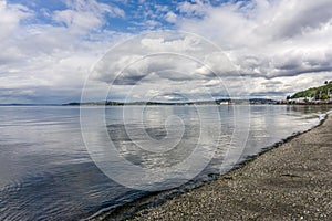 Clouds Over Alki Beach 3