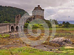 Clouds over Eilean Donan.