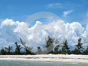 Clouds over Florida Beach