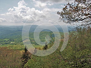 Clouds over Grayson Highlands State Park