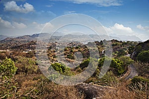 Clouds over Guru Shikhar, Arbuda Mountains, Mount Abu, Sirohi Di