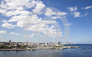 Clouds over the Havana Bay