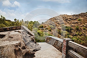 Clouds over Honeymoon Point, Mount Abu, Sirohi District, Rajasthan, India