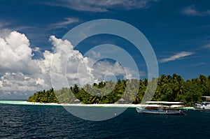 Clouds over Indian Ocean