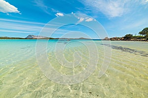 Clouds over Lu Impostu beach