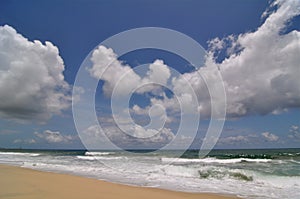 Clouds over the Ocean in Los Cabos Mexico