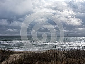 Clouds over the Ocean on the Outer Banks