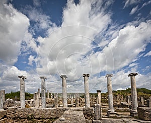 Clouds Over Perga Ruins photo