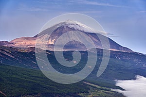 Clouds over Pico del Teide