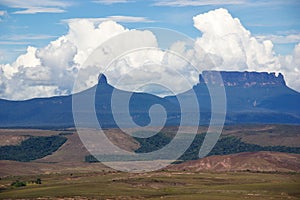 Clouds over tepui