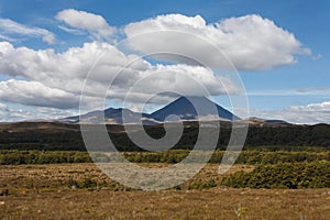 Clouds over Tongariro National Park